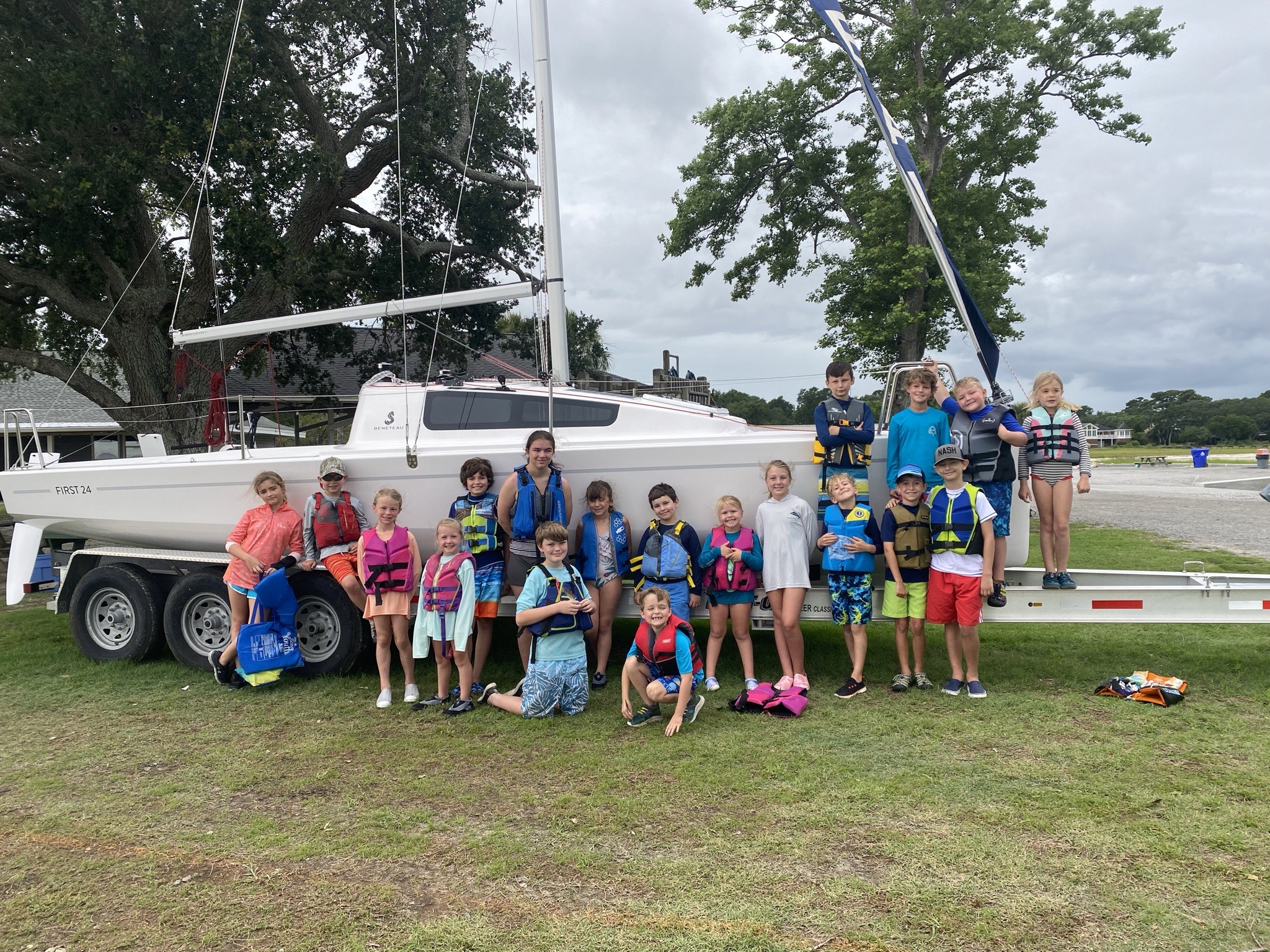 james island yacht club sailing camp